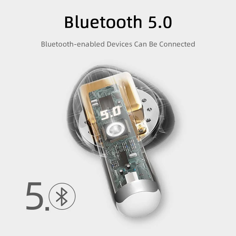 Auscultadores sem fios Pro4 TWS originais, compatível com Bluetooth 5.3, fone de ouvido com microfone, fones de ouvido   4.2   62 avaliações   ౹   900+ vendidos