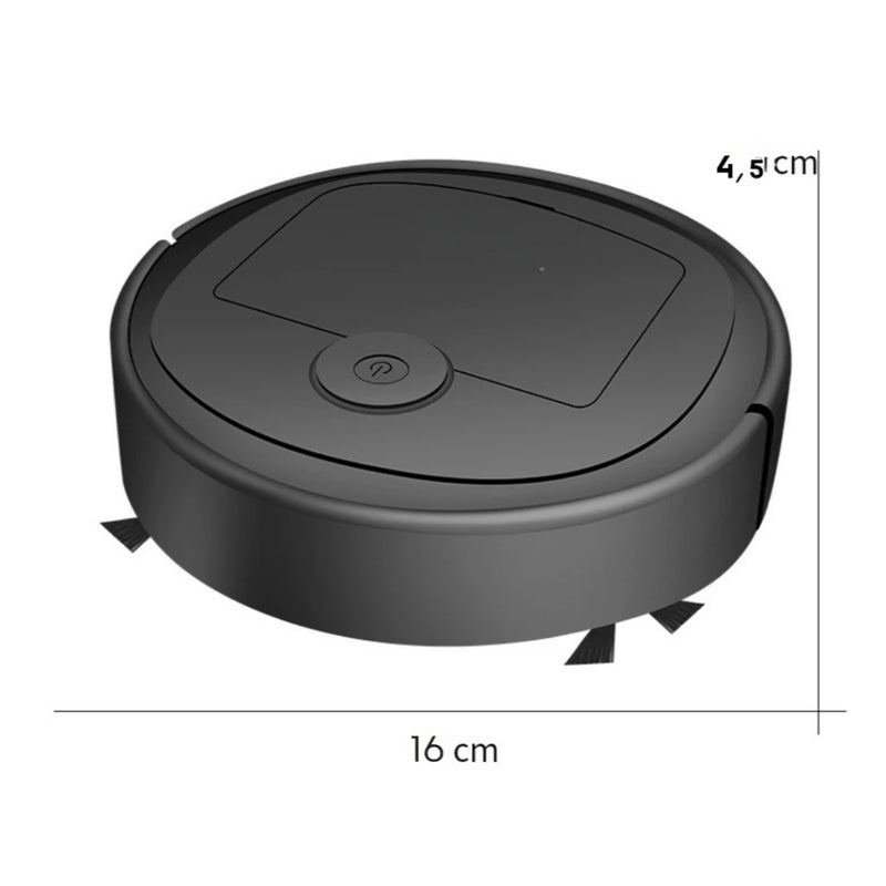 Mini Aspirador De Pó Robô Automático Inteligente Doméstico E Recarregável               10 avaliações   ౹   59 vendidos