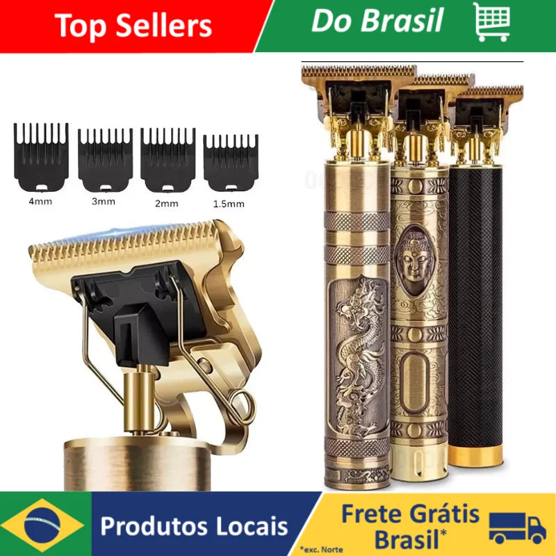 Máquina De Cortar Cabelo Para Barba Masculina Aparador Profissional barbeador acabamento Sem Fio Portátil T9   4.3   59 avaliações   ౹   1.000+ vendidos cor: Sortido