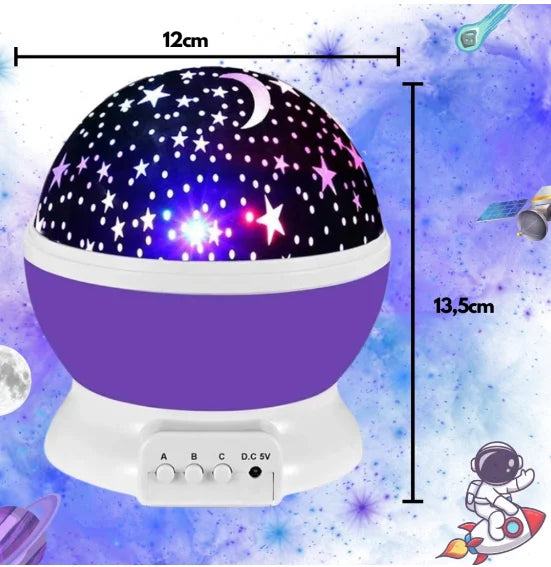 Luminária Projetor Abajur Infantil Estrelado lua Estrela 360º Galaxy Star Master Projetor De Estrela - Neverdie Store                    11 avaliações   ౹   94 vendidos