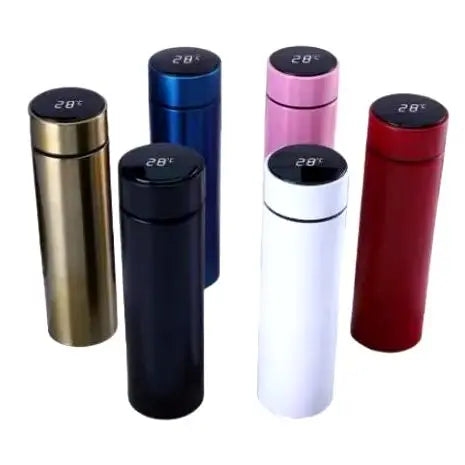 Garrafa Térmica Inox, Inteligente Sensor De Temperatura Digital Led bebida quente e gelada                         114 avaliações   ౹   2.000+ vendidos