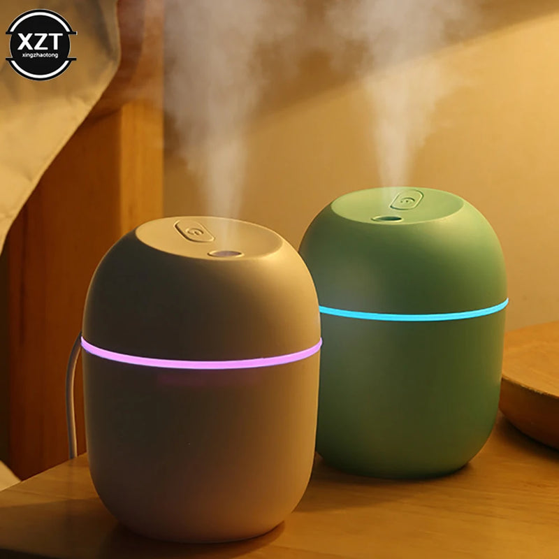 220ml mini difusor de óleo aroma usb atomizador de óleo essencial umidificador de ar elétrico com lâmpada noturna led para casa carro escritório   4.5   77 avaliações   ౹   700+ vendidos