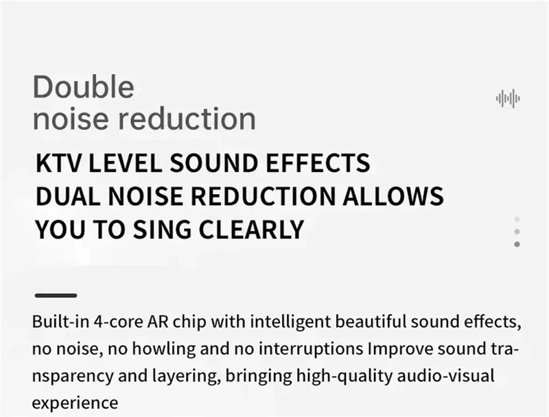 K12 bluetooth alto-falante portátil máquina de karaokê 5.3 sistema pa com 2 microfones sem fio casa família cantando presentes das crianças   5.0   7 avaliações   ౹   80 vendidos
