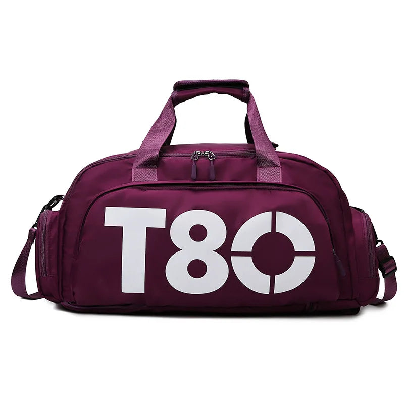 Mochila de Treino Desportivo Multifuncional, Separação por Molhe Seco, Mala de Viagem, Posição Independente do Sapato, Ombro, Fitness                  25 avaliações   ౹   83 vendidos