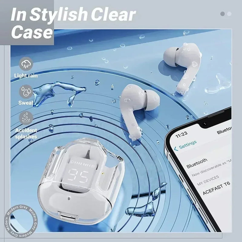 Fones de ouvido sem fio Bluetooth TWS T2 Música Fones de ouvido Wi-Fi com microfone T2 fone de ouvido sem fio   4.2   25 avaliações   ౹   181 vendidos Headset