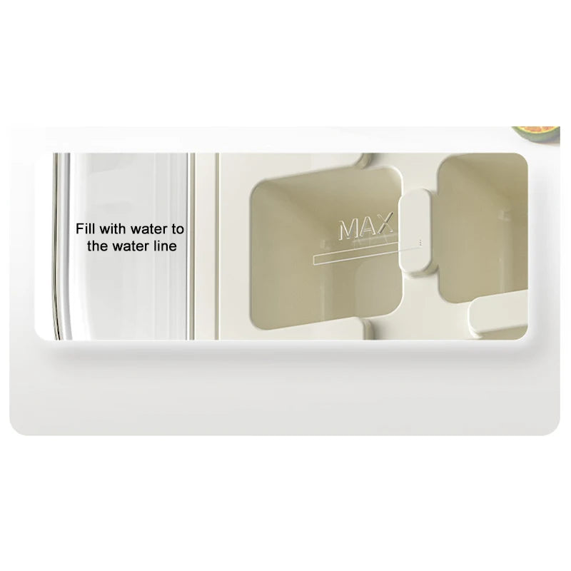 Máquina de gelo artesanal, molde de gelo em forma de gelo com tampa, bandeja de gelo sem derramamento para freezer, baldes de gelo, acessórios de cozinha   5.0   4 avaliações   ౹   32 vendidos