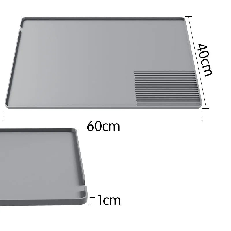 Máquina de café esteira de silicone bandeja barra frutas e legumes dreno almofada café em pó mesa jantar isolamento proteção almofada                  14 avaliações   ౹   253 vendidos