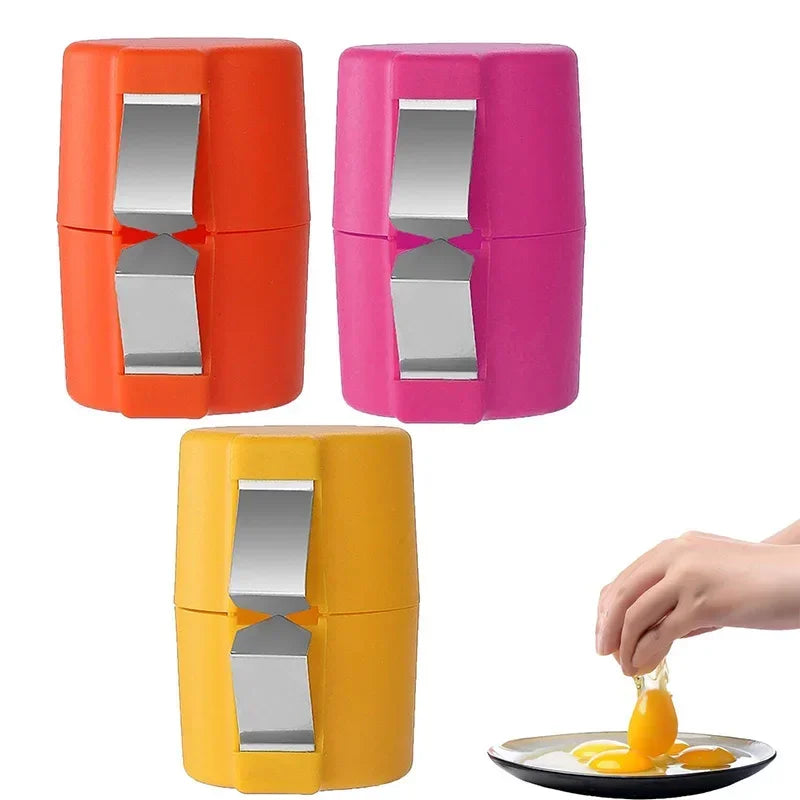 Separador de casca de ovo de aço inoxidável, abertura conveniente, descascador de ovos, cozinha e uso doméstico, ferramenta auxiliar para descascar ﻿   4.2   99 avaliações   ౹   500+ vendidos