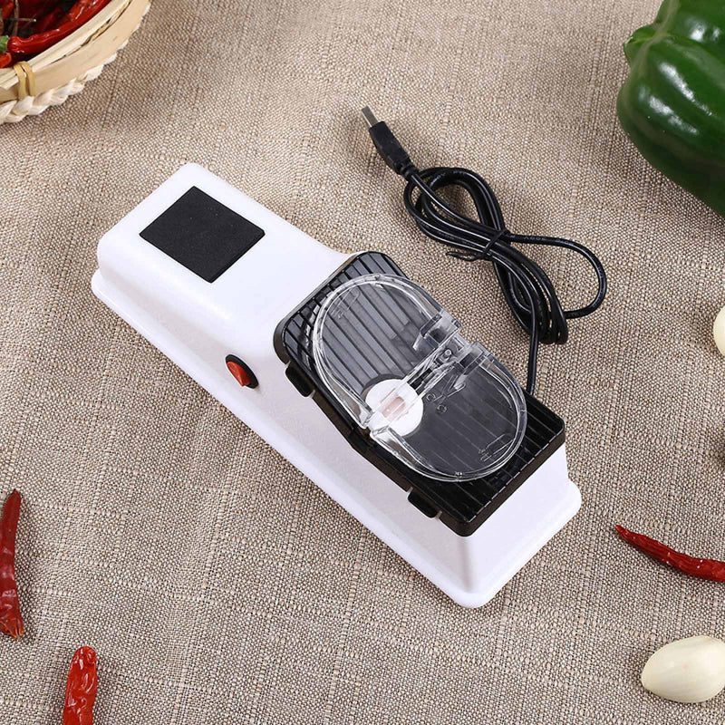 Multifuncional Electric Máquina de afiar facas, cozinha Gadget para 5 segundos rápido afiação e polimento        469 avaliações   ౹   1.000+ vendidos