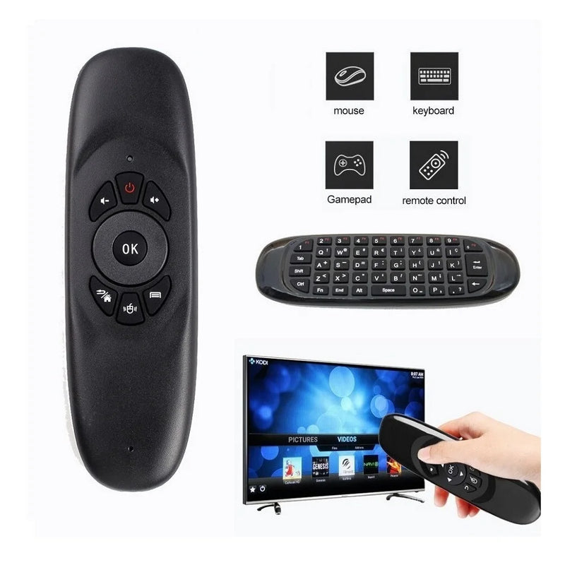 Controle Air Mouse Mini Keyboard Smart Tv, Vídeo Game Pc  Tv box                        4.7   3 avaliações   ౹  156 vendidos