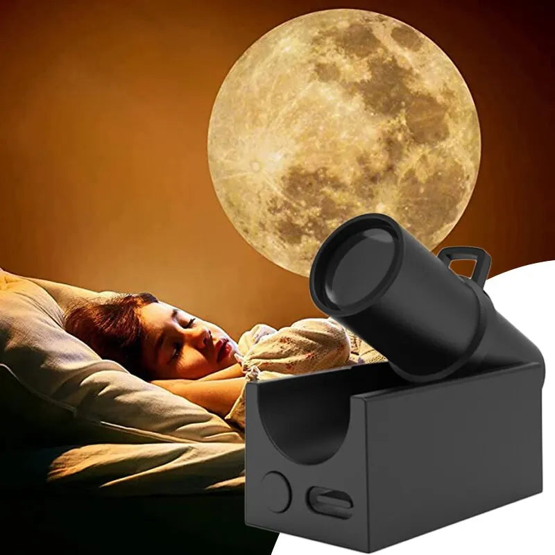 USB LED Luz Noturna Terra Lua Projetor Crianças Sono Planeta Projetor Fundo Atmosfera Decoração Kid Quarto Decoração   4.9   168 avaliações   ౹   700+ vendas