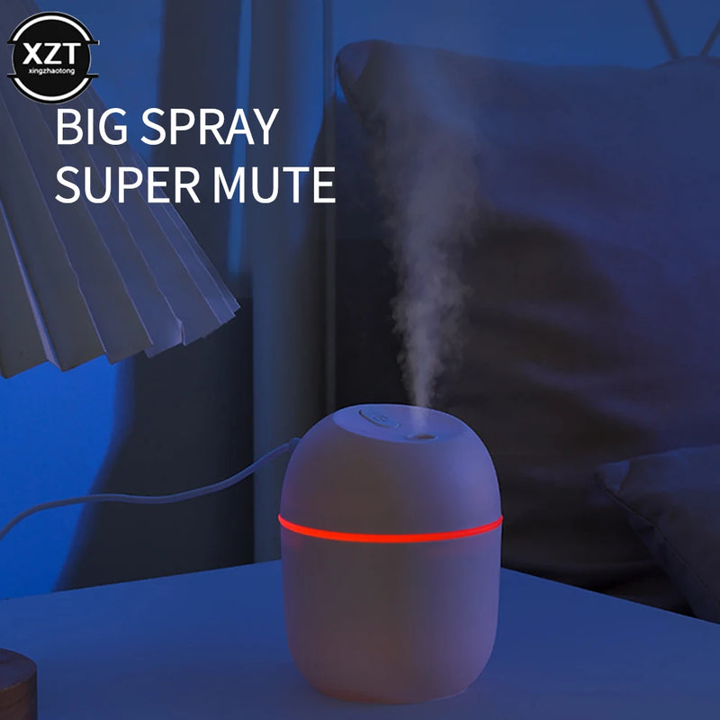 220ml mini difusor de óleo aroma usb atomizador de óleo essencial umidificador de ar elétrico com lâmpada noturna led para casa carro escritório   4.5   77 avaliações   ౹   700+ vendidos