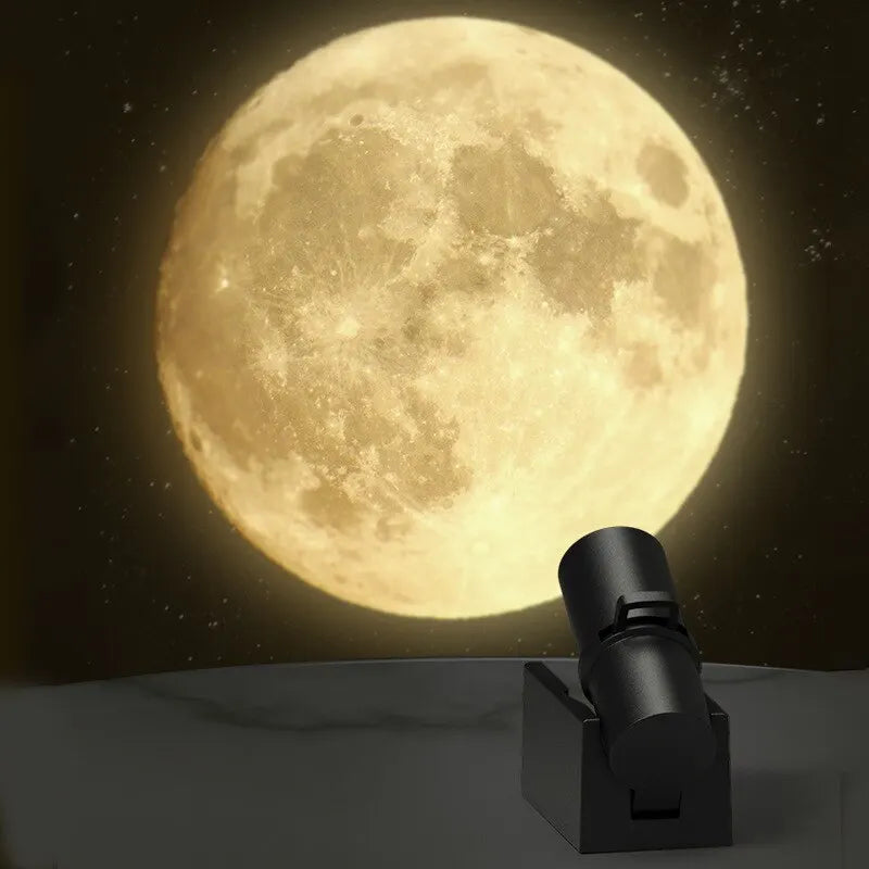 USB LED Luz Noturna Terra Lua Projetor Crianças Sono Planeta Projetor Fundo Atmosfera Decoração Kid Quarto Decoração   4.9   168 avaliações   ౹   700+ vendas