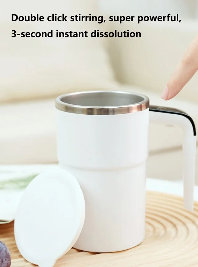 Caneca magnética com agitação automática, 380ml, com tela lcd, café, leite, suco, copo de mistura, recarregável por usb, copos térmicos inteligentes