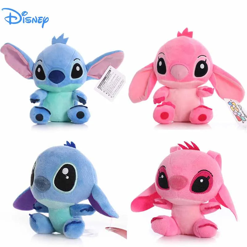 4/8 polegada disney dos desenhos animados azul rosa ponto bonecas de pelúcia anime brinquedos lilo e ponto stich brinquedos de pelúcia presentes de natal para crianças   4.8   170 avaliações   ౹   1.000+ vendidos