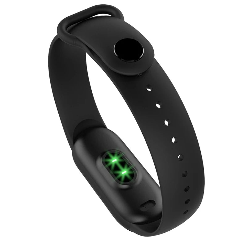 M6 relógio inteligente de esportes de fitness, pulseira multifunções, frequência cardíaca, monitor de pressão arterial, step music, monitoramento do sono.                  16 avaliações   ౹   162 vendidos