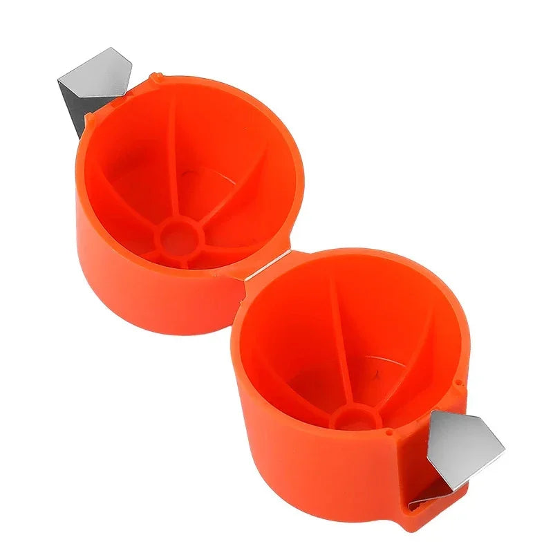 Separador de casca de ovo de aço inoxidável, abertura conveniente, descascador de ovos, cozinha e uso doméstico, ferramenta auxiliar para descascar ﻿   4.2   99 avaliações   ౹   500+ vendidos