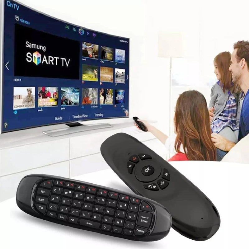 Controle Air Mouse Mini Keyboard Smart Tv, Vídeo Game Pc  Tv box                        4.7   3 avaliações   ౹  156 vendidos