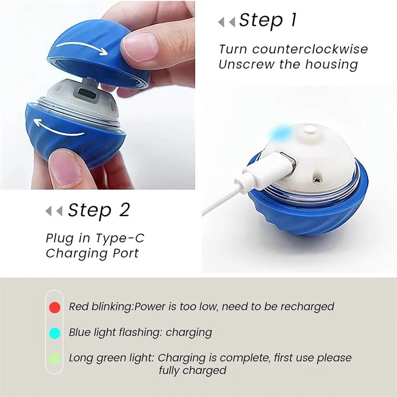 Bola de brinquedo inteligente para cachorro, brinquedo interativo eletrônico para animais de estimação           4.3   3413 avaliações   ౹   10.000+ vendidos