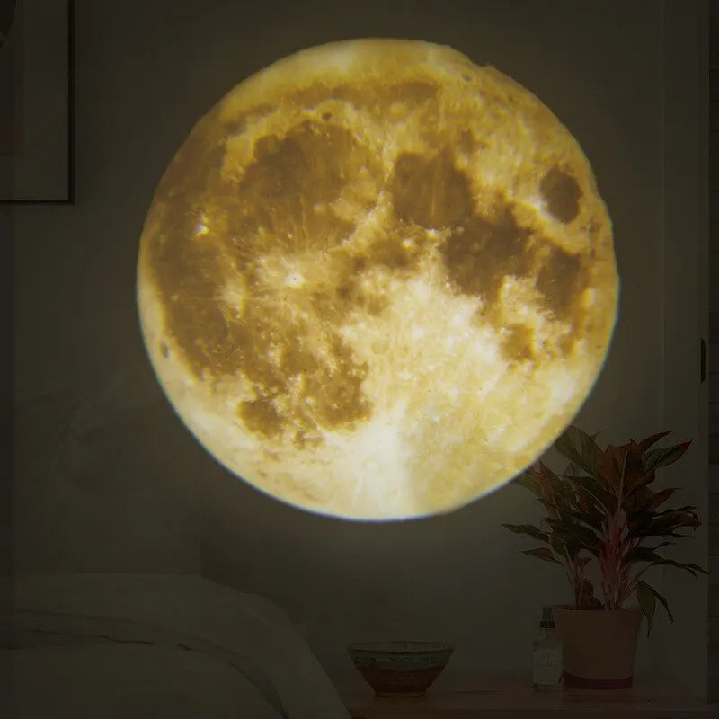 USB LED Luz Noturna Terra Lua Projetor Crianças Sono Planeta Projetor Fundo Atmosfera Decoração Kid Quarto Decoração   4.9   168 avaliações   ౹   700+ vendas