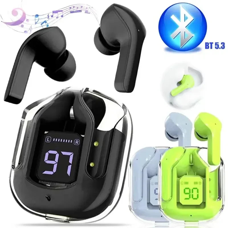 Fones de ouvido sem fio Bluetooth TWS T2 Música Fones de ouvido Wi-Fi com microfone T2 fone de ouvido sem fio   4.2   25 avaliações   ౹   181 vendidos Headset