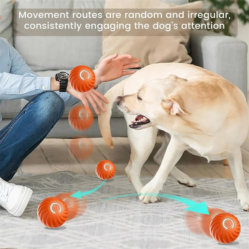 Bola de brinquedo inteligente para cachorro, brinquedo interativo eletrônico para animais de estimação           4.3   3413 avaliações   ౹   10.000+ vendidos